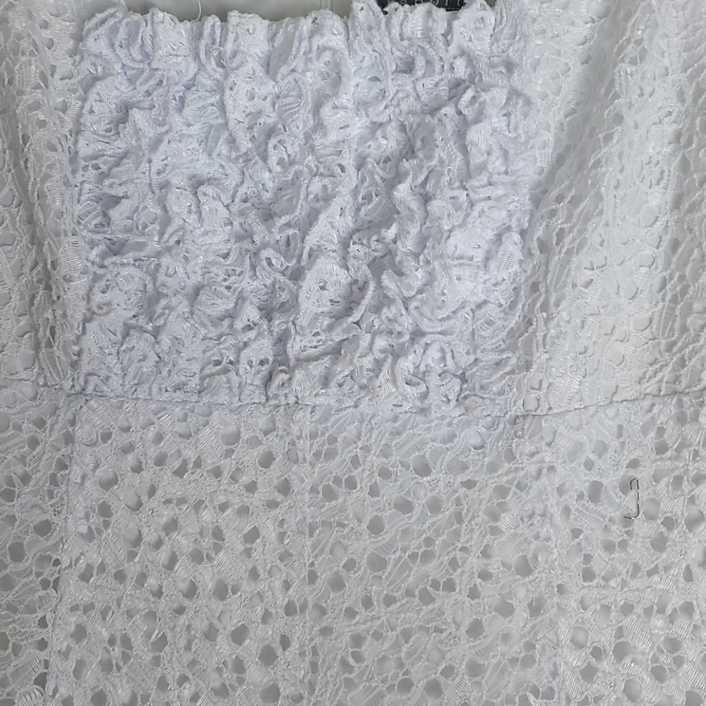rabbit white petite white lace dress - Picture 2 of 4